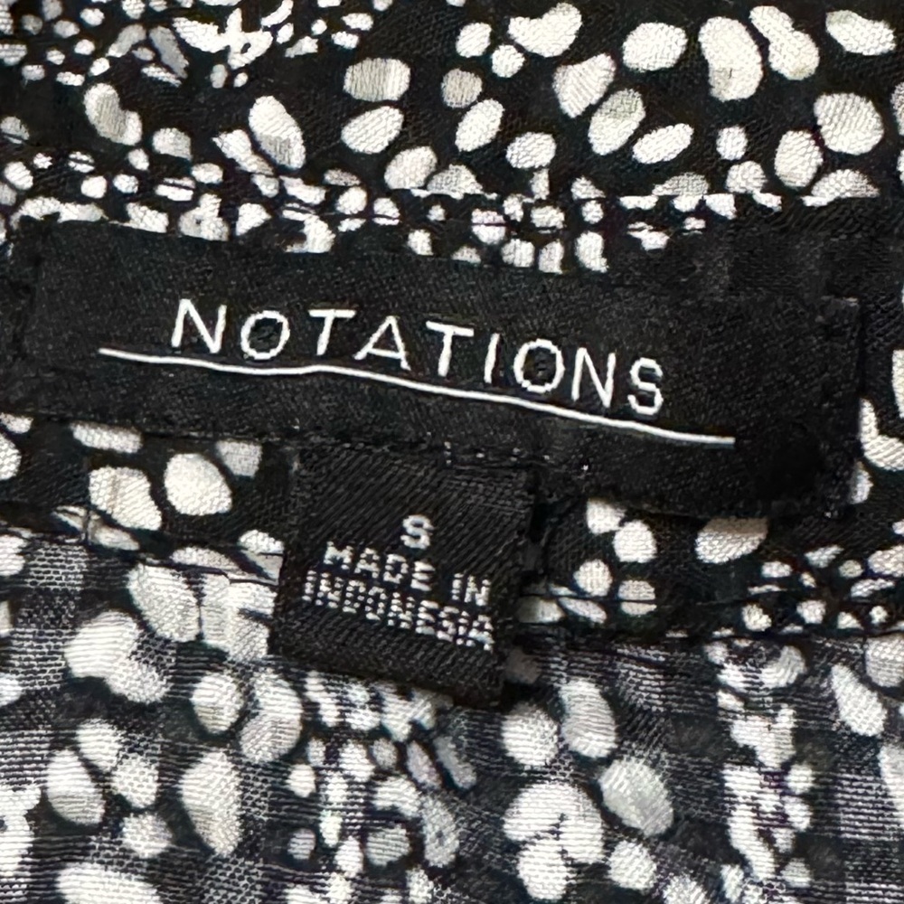 Notations Spiraled PolkaDot Tank - Picture 4 of 5